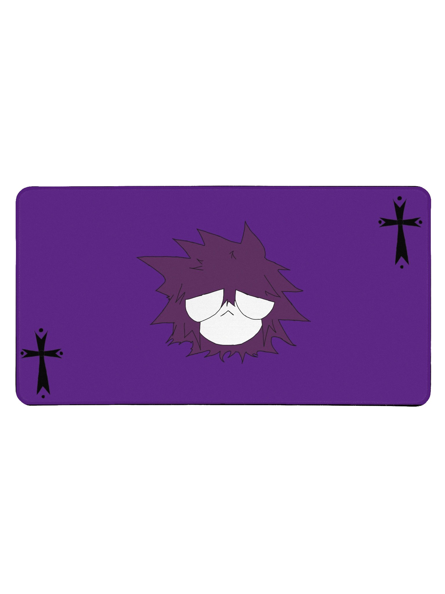Sixroons Purple Logo Mouspad product image (1)