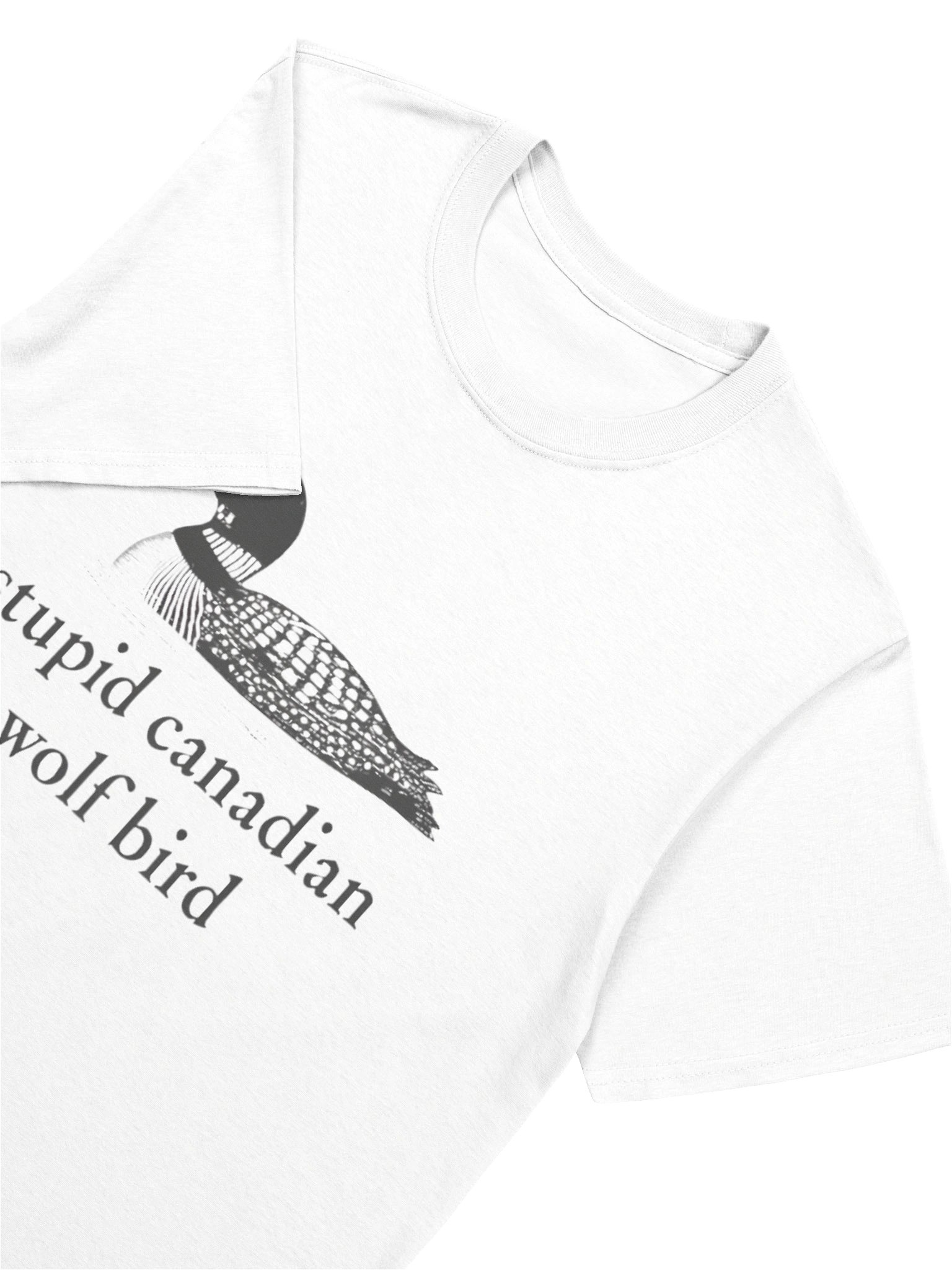 Stu*pid Canadian Wolf Bird Funny Hockey Romance NFL Shirt product image (5)
