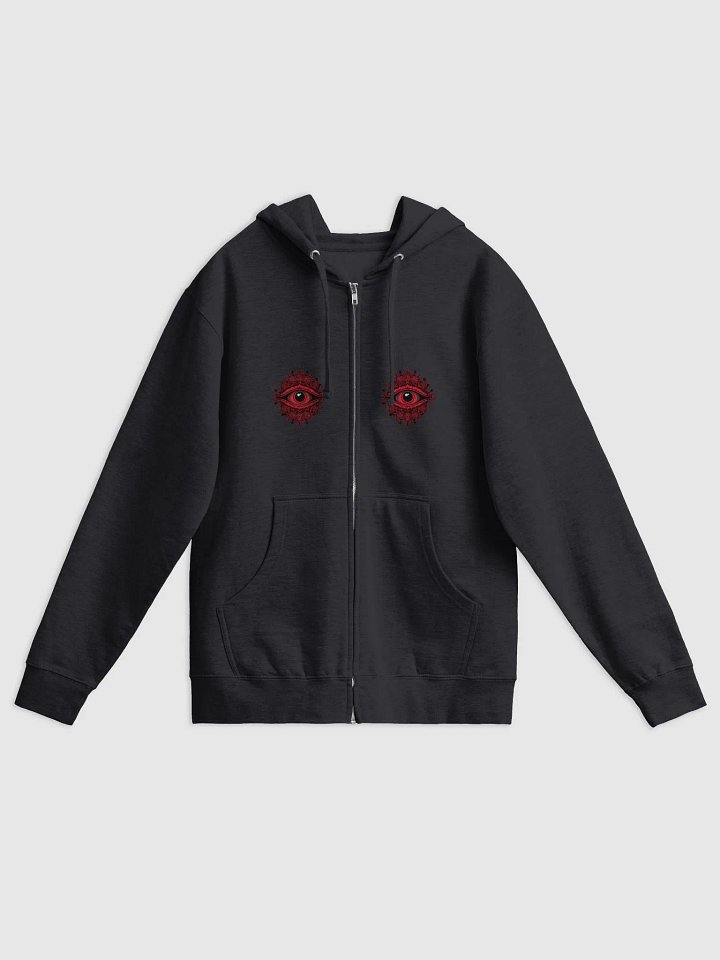 EyeSeeThru Fleece Zip Up Hoodie product image (1)