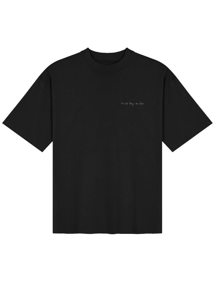 Organic Tee, Oversized, Dark product image (2)