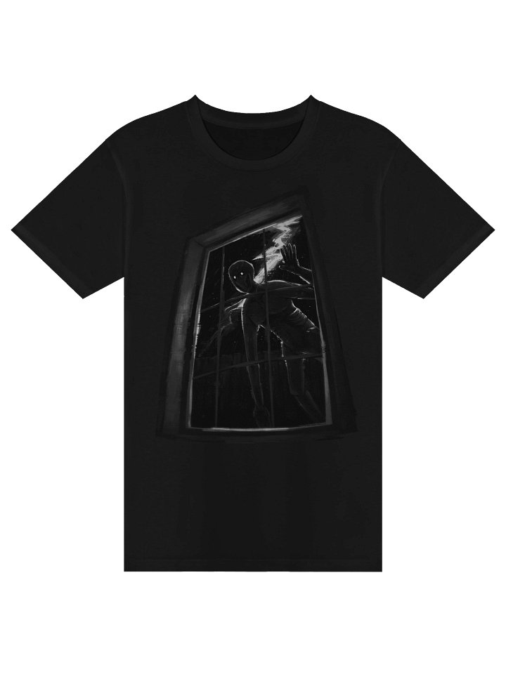 Grayscaled Window Watcher Premium T-Shirt product image (1)