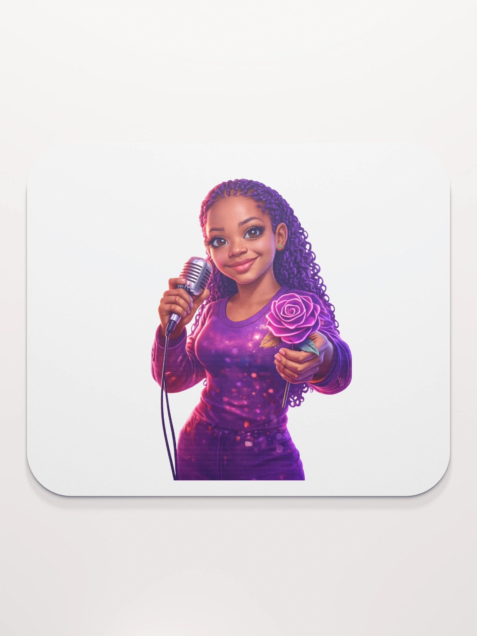 Purple Serenade Mouse Pad product image (2)