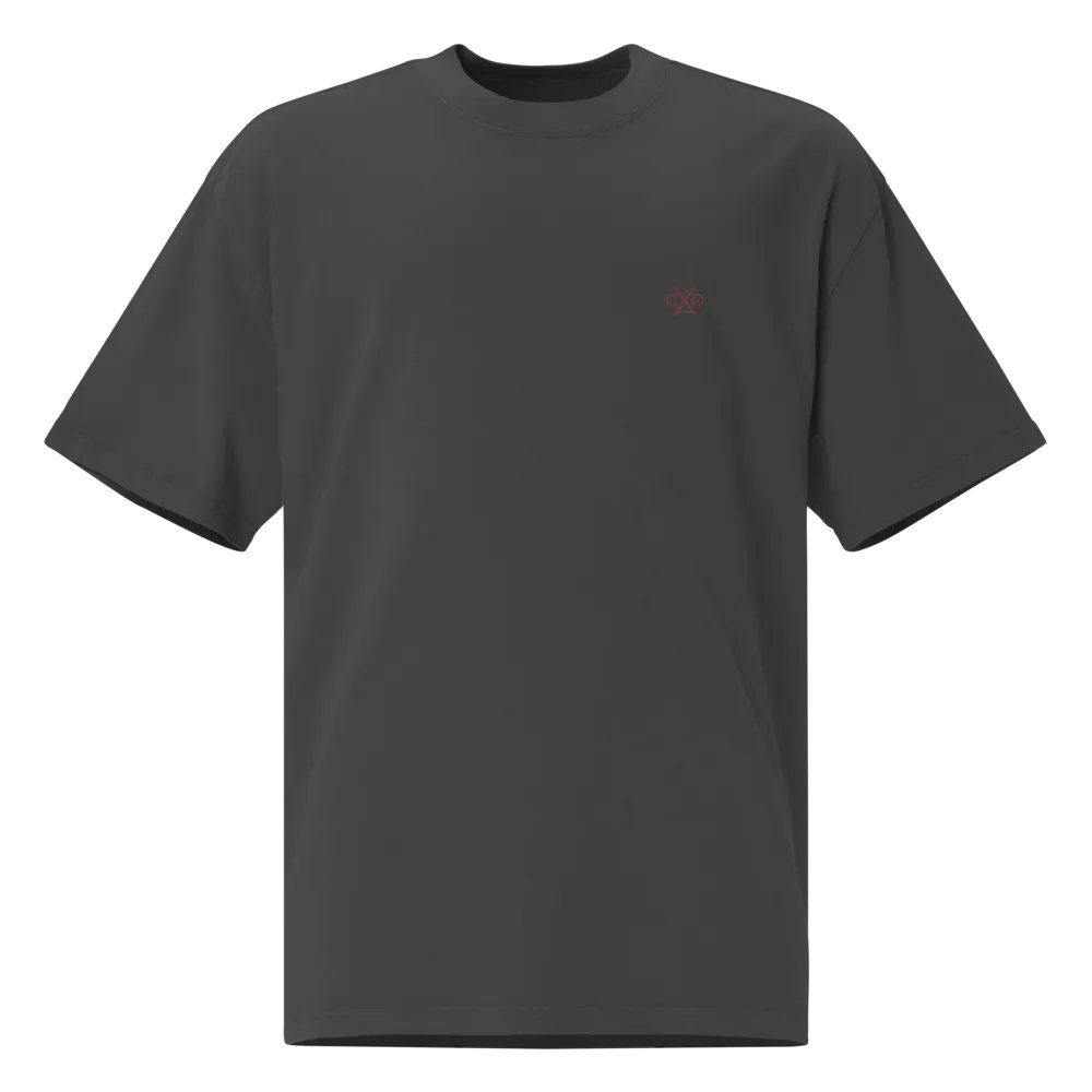 VACIO Skull Swirl Oversized Faded T-Shirt product image (2)