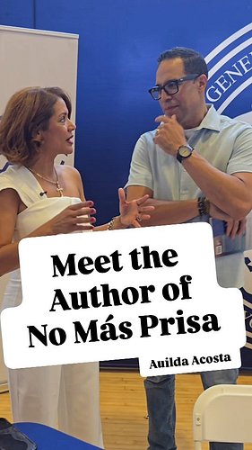 👏🏽 Salute to @auildaacosta for the release of her first book 📖 No Más Prisa - Read her story and aprenda cómo tomar la vida p...
