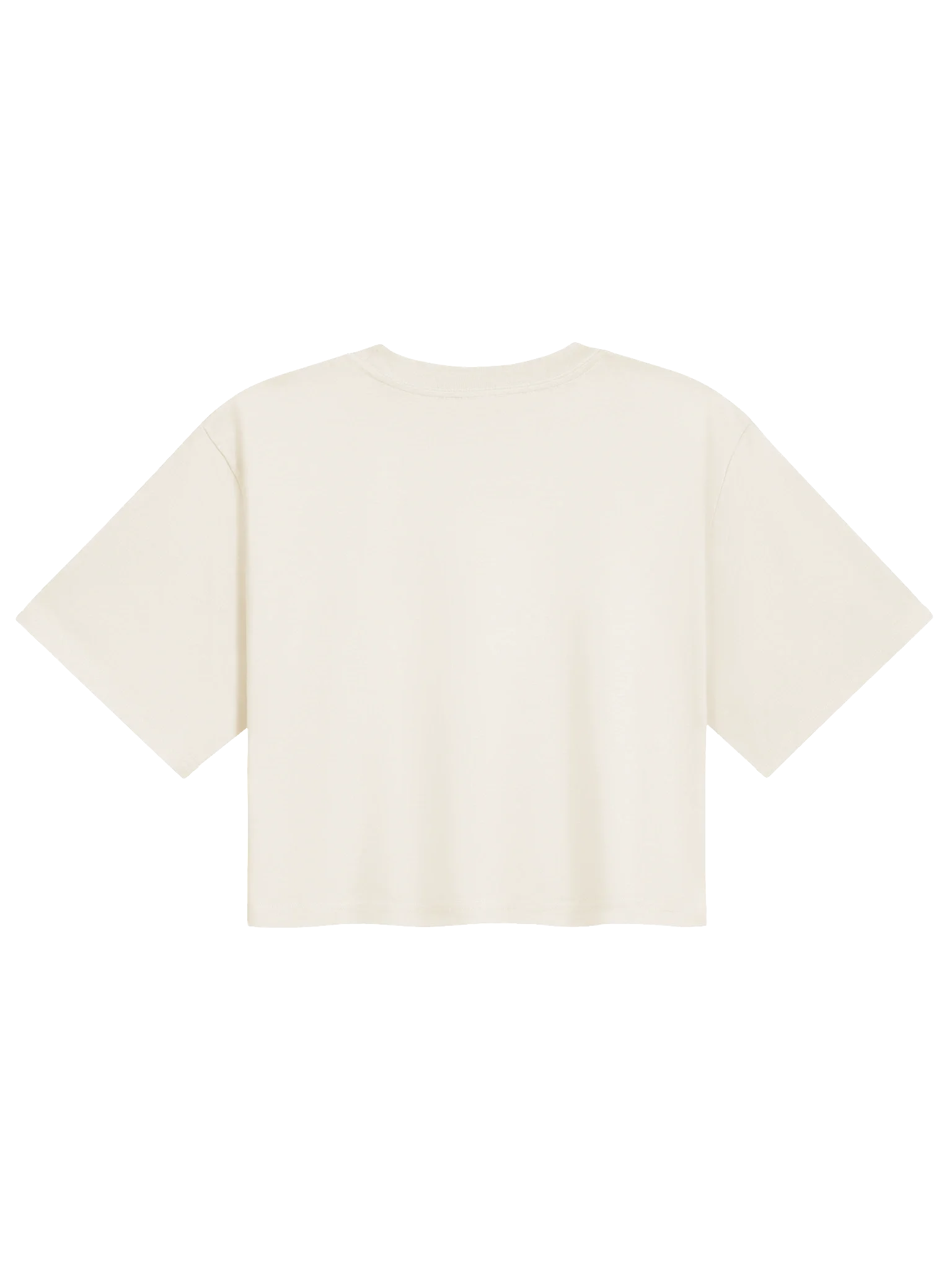 His House Womens Classic Crop Tee - Orchid/White/Ecru by His House