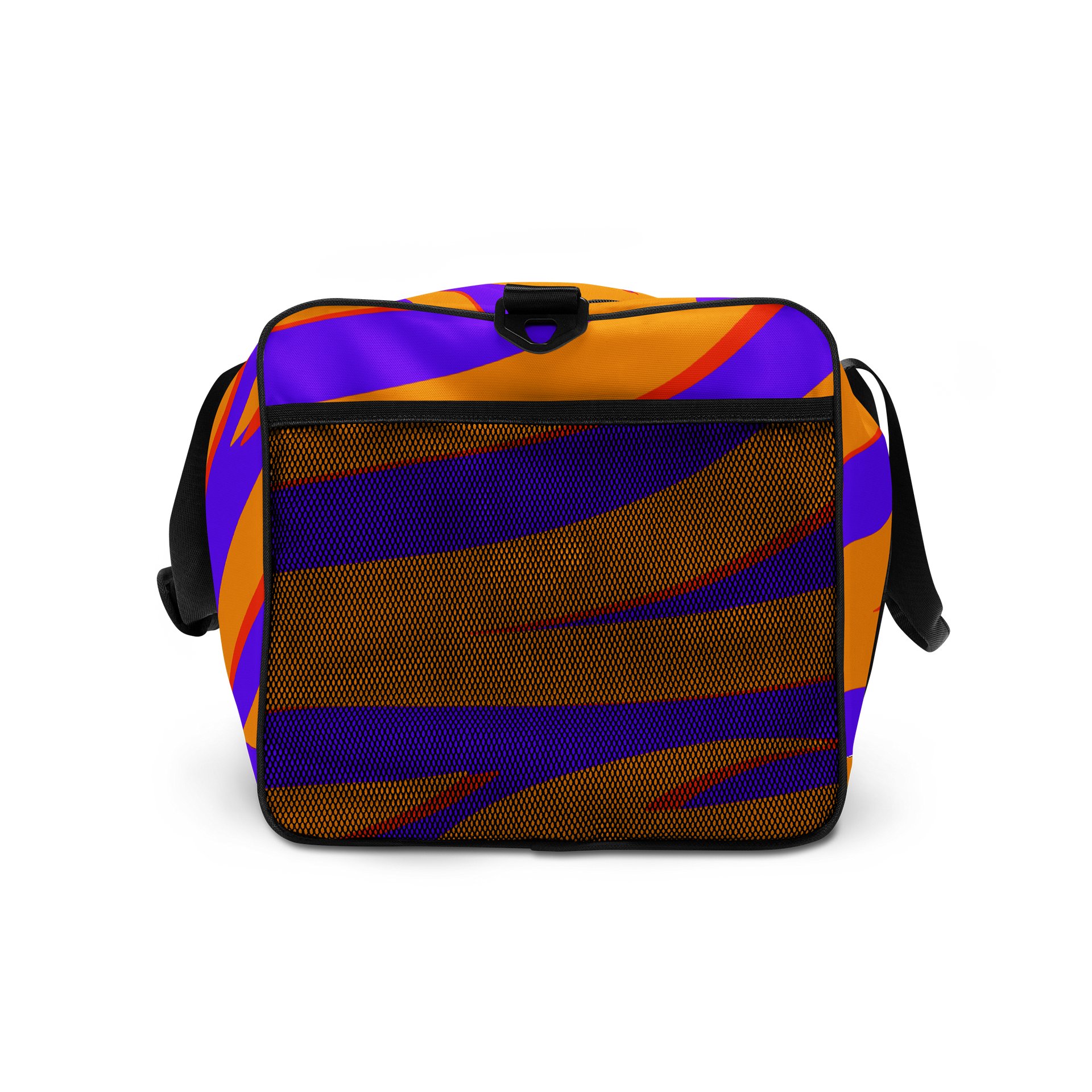 Tiger Print Duffle Bag – Orange Purple product image (7)