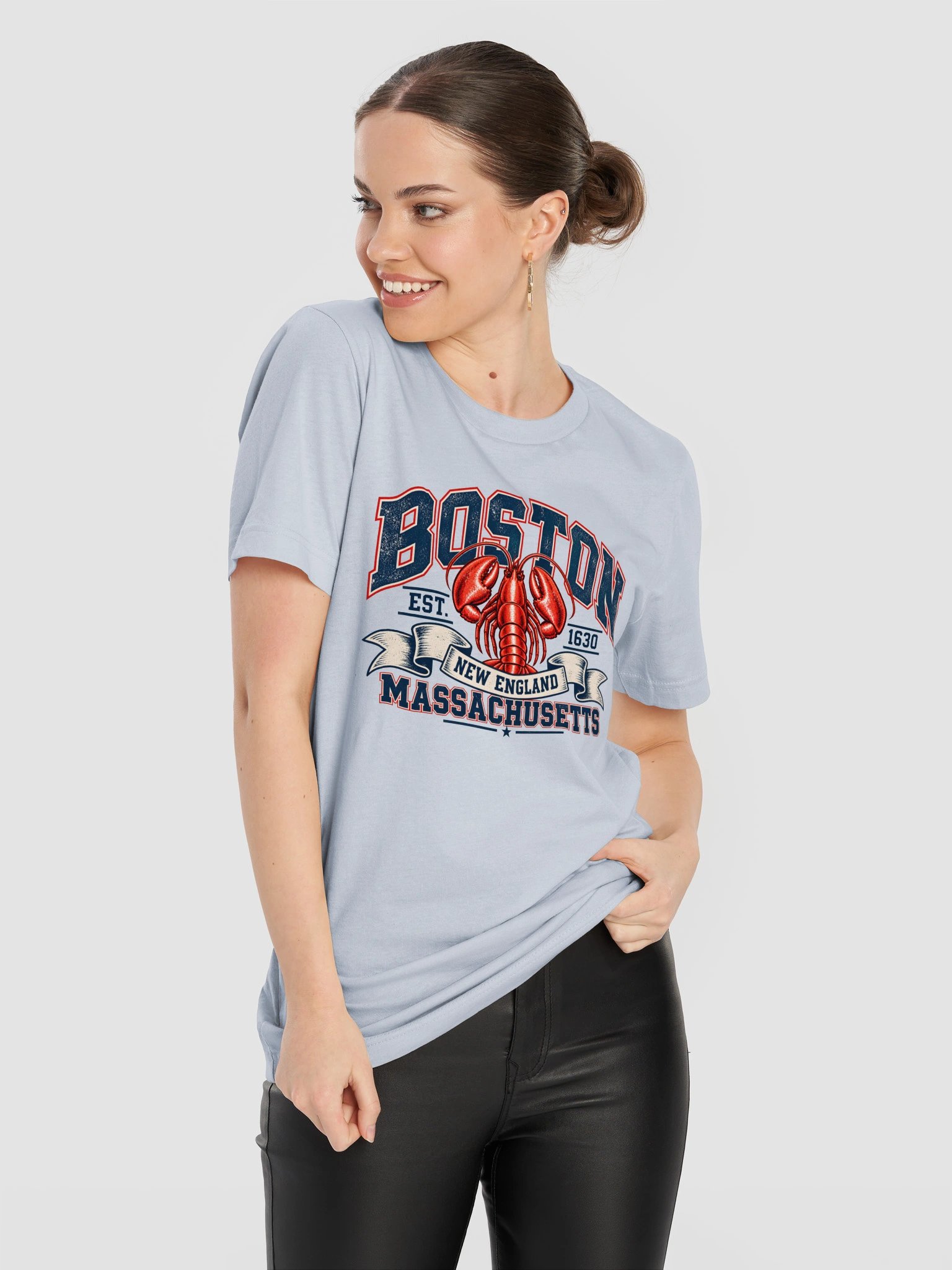 Boston Massachusetts Lobster T-Shirt product image (131)