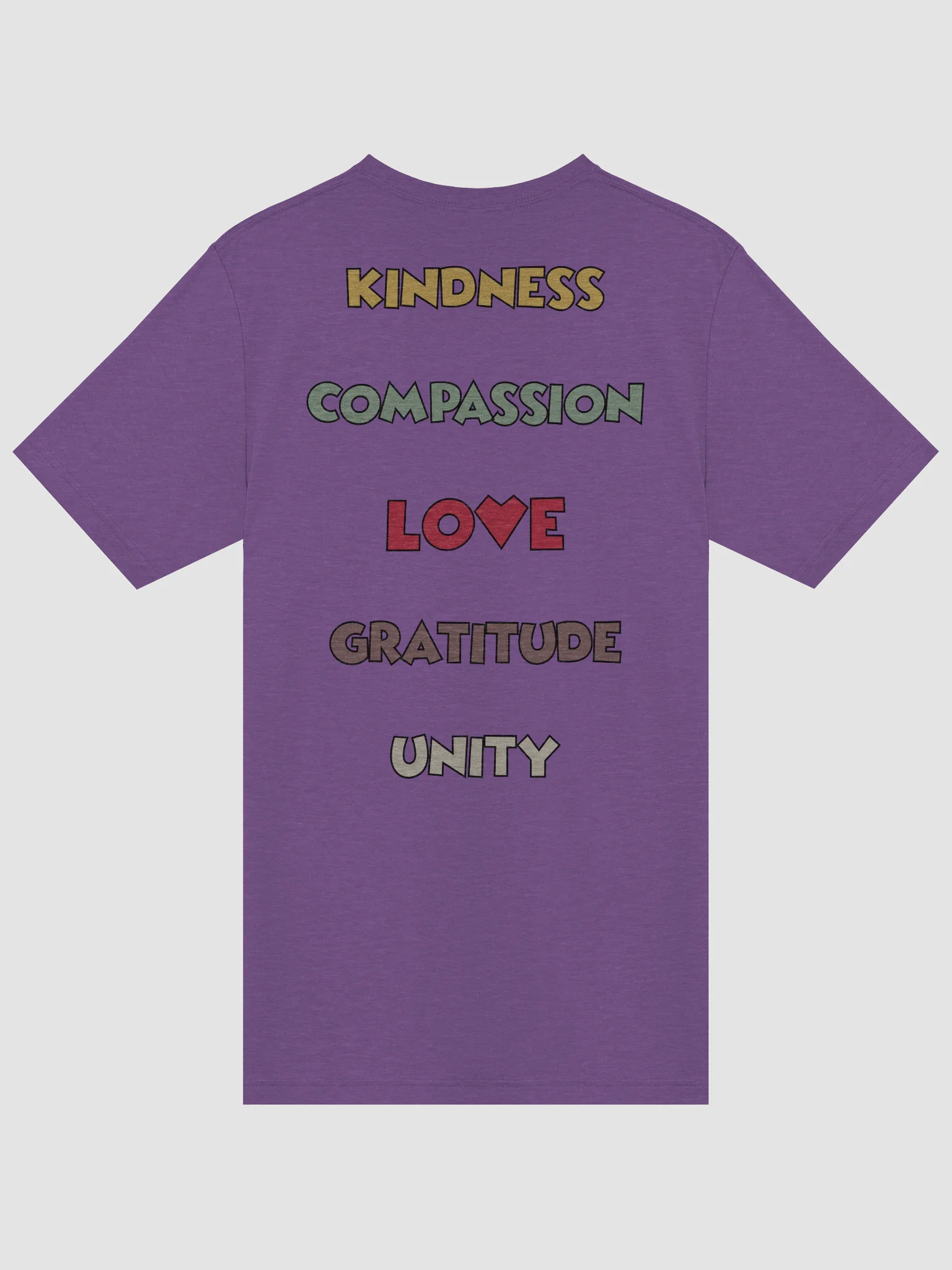 Five Values Tee - God’s Gang Signature T-Shirt (performance material - male) product image (6)