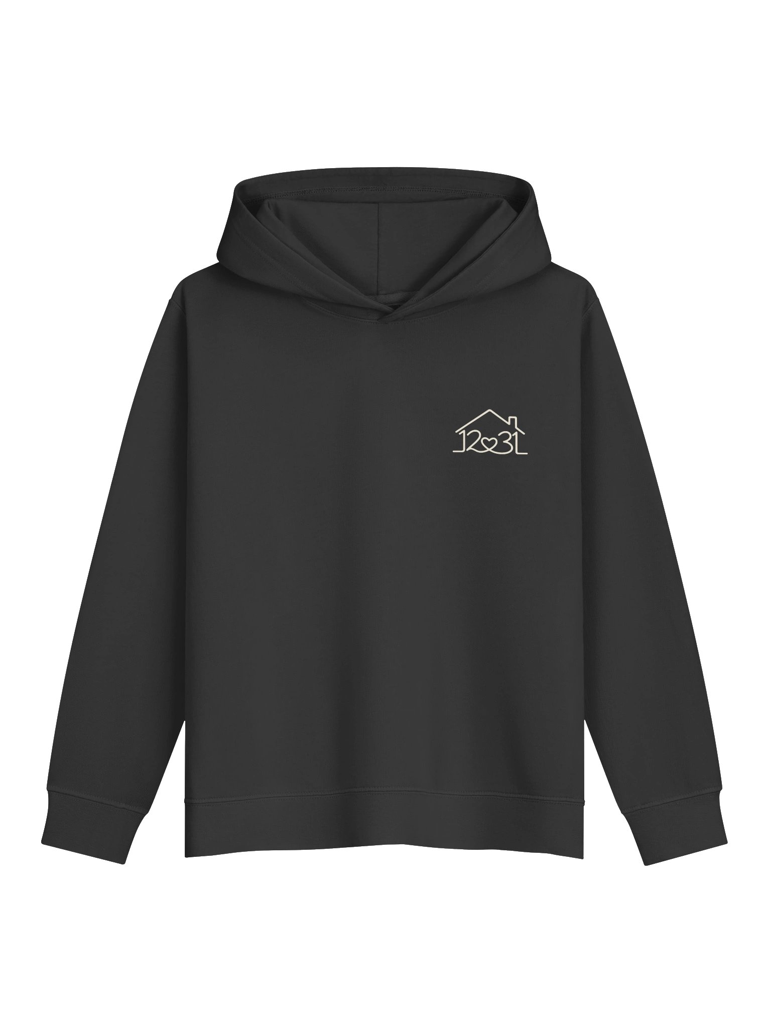 Love Your Neighbor Kids Hoodie – Cream Print product image (1)