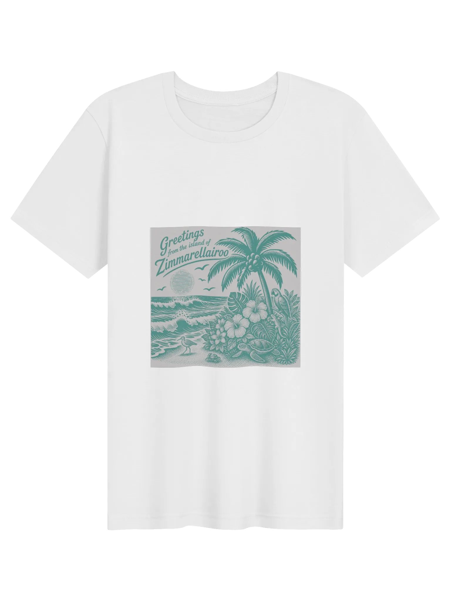 Greetings from Zimmarellairoo Adult Tee product image (1)