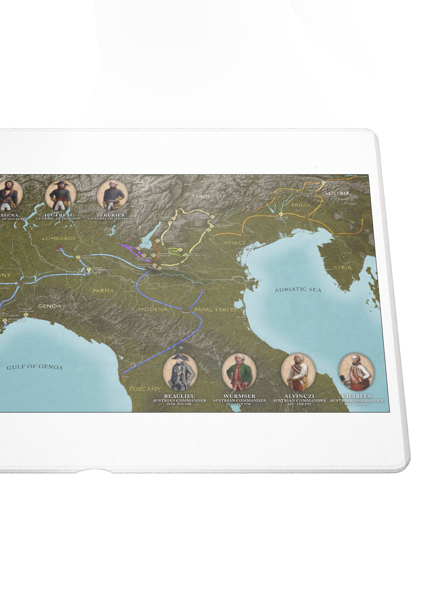 Napoleon's First Campaign - Gaming Mouse Pad product image (5)