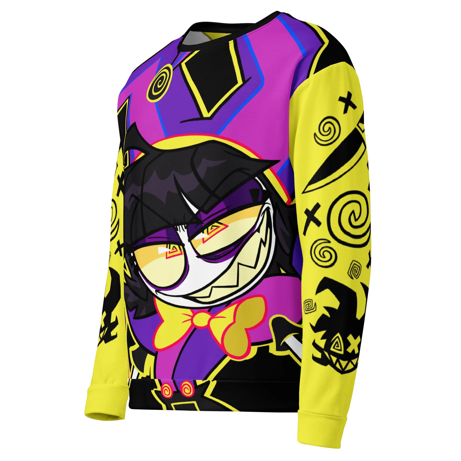 A Little Bit Bad - POX All Over Longsleeve! (Black/Yellow) product image (3)