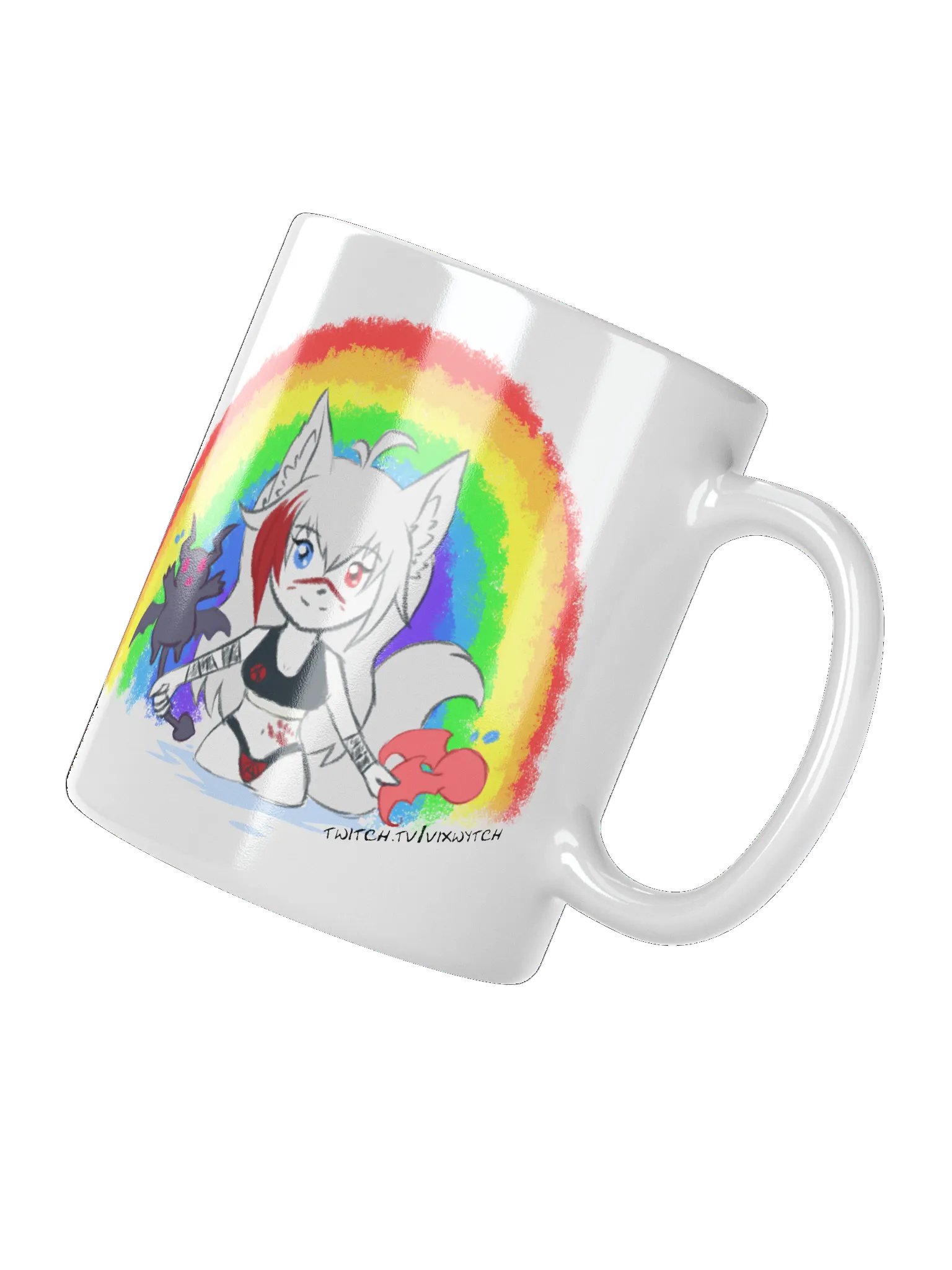 Vixwytch Shrine Chalkfiti Coffee Mug product image (6)