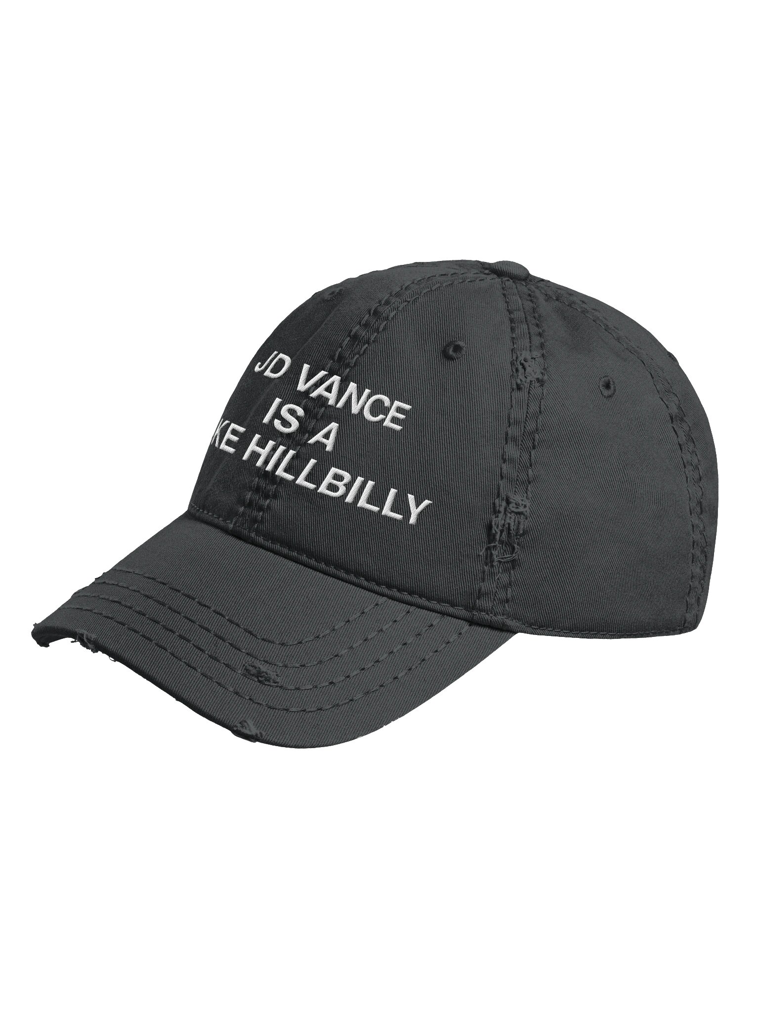 J. D. Vance Is a Fake Hillbilly Distressed Dad Hat product image (2)