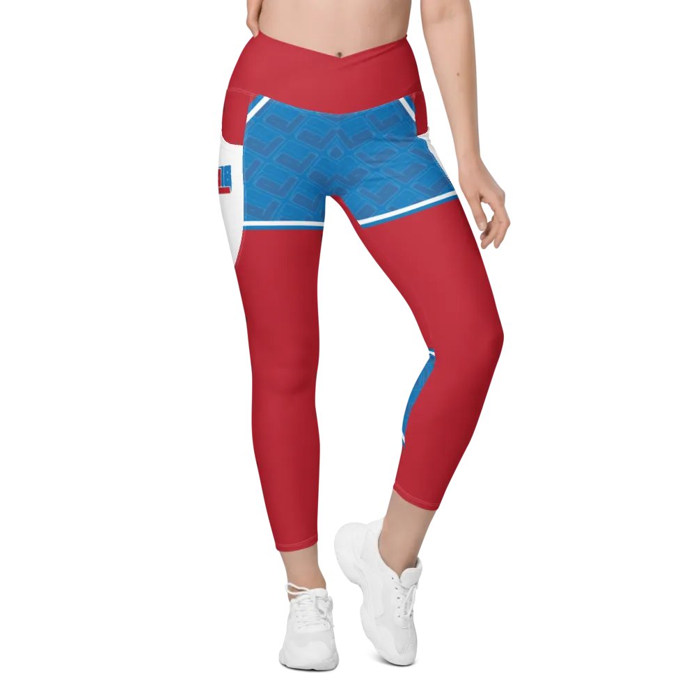 E18 Track Crossover Leggings product image (1)