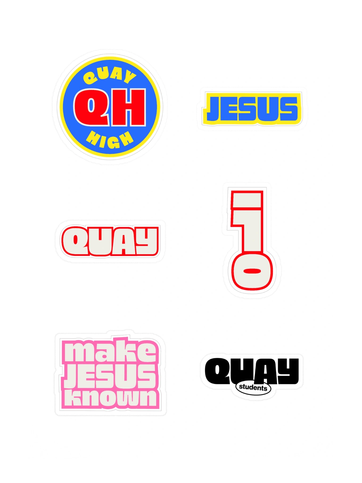 quay students HS sticker pack product image (3)