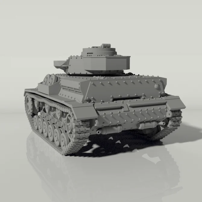 Grim StuG OR Grim Panzer IV Tank STLs product image (4)