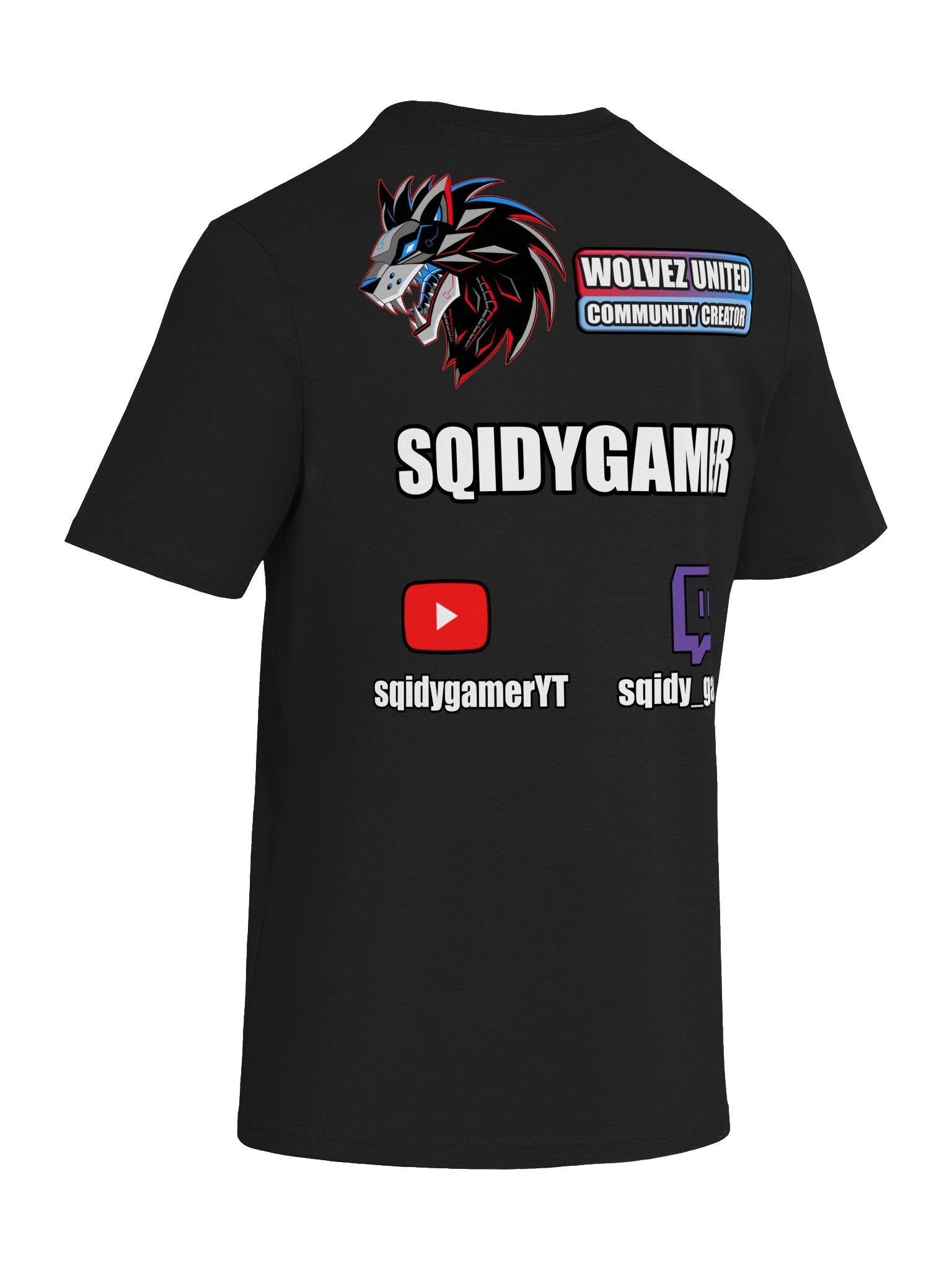 Sqidy Gamer x WolvezUnited T-Shirt product image (29)