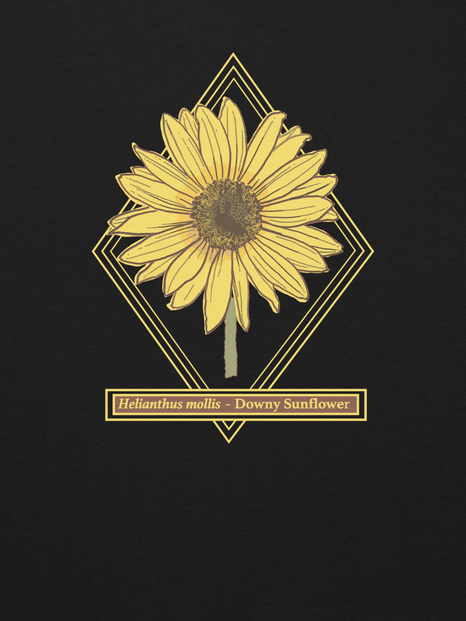 Helianthus Sunflower Unisex Crew Neck Sweatshirt product image (2)