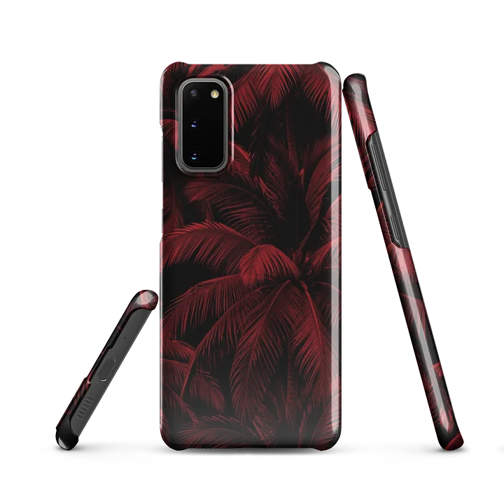 Red palm Samsung case product image (7)