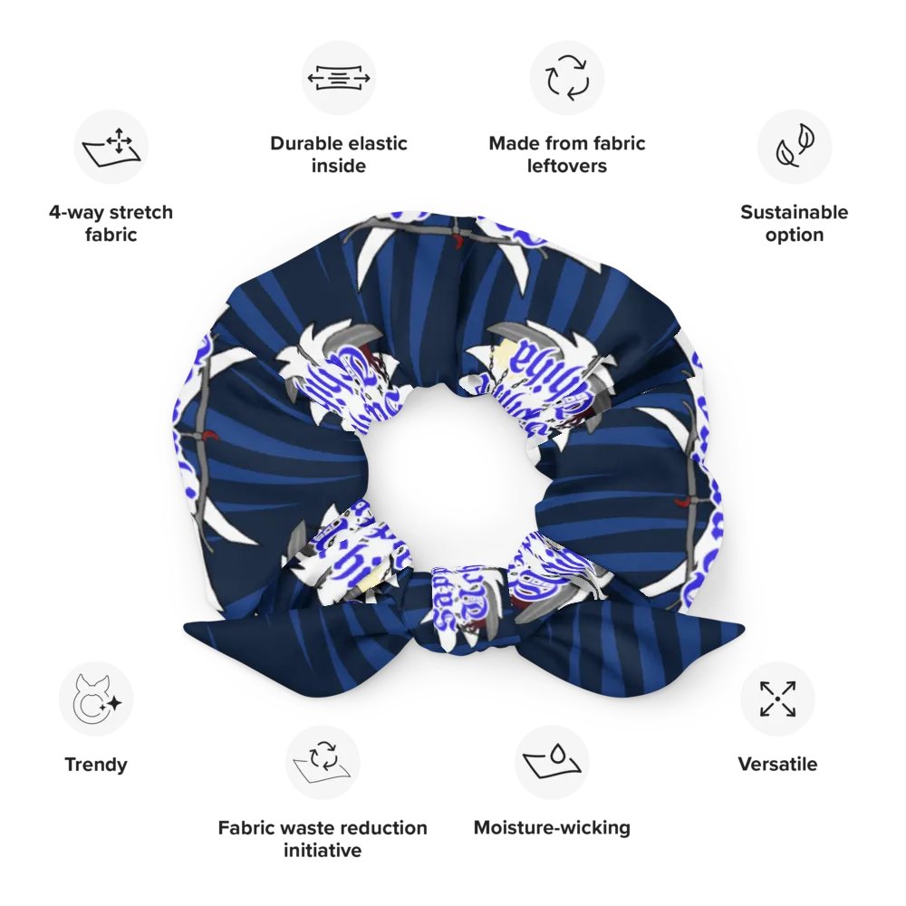 Sapphire Uchiha Logo Scrunchie product image (9)