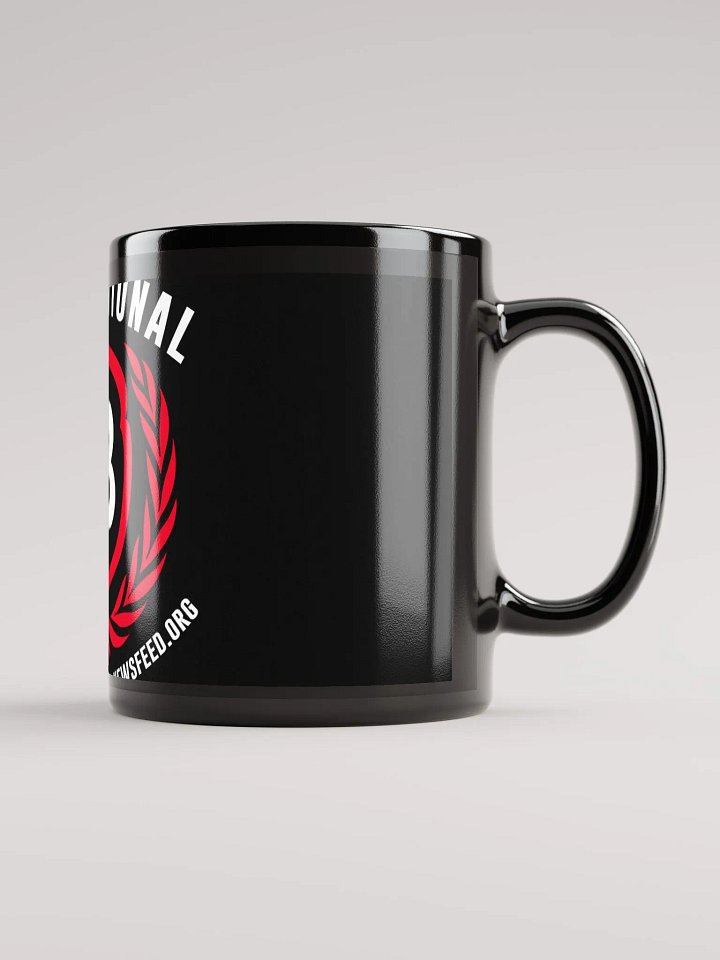 IFBNewsfeed.Org's BLACK GLOSSY MUG product image (1)