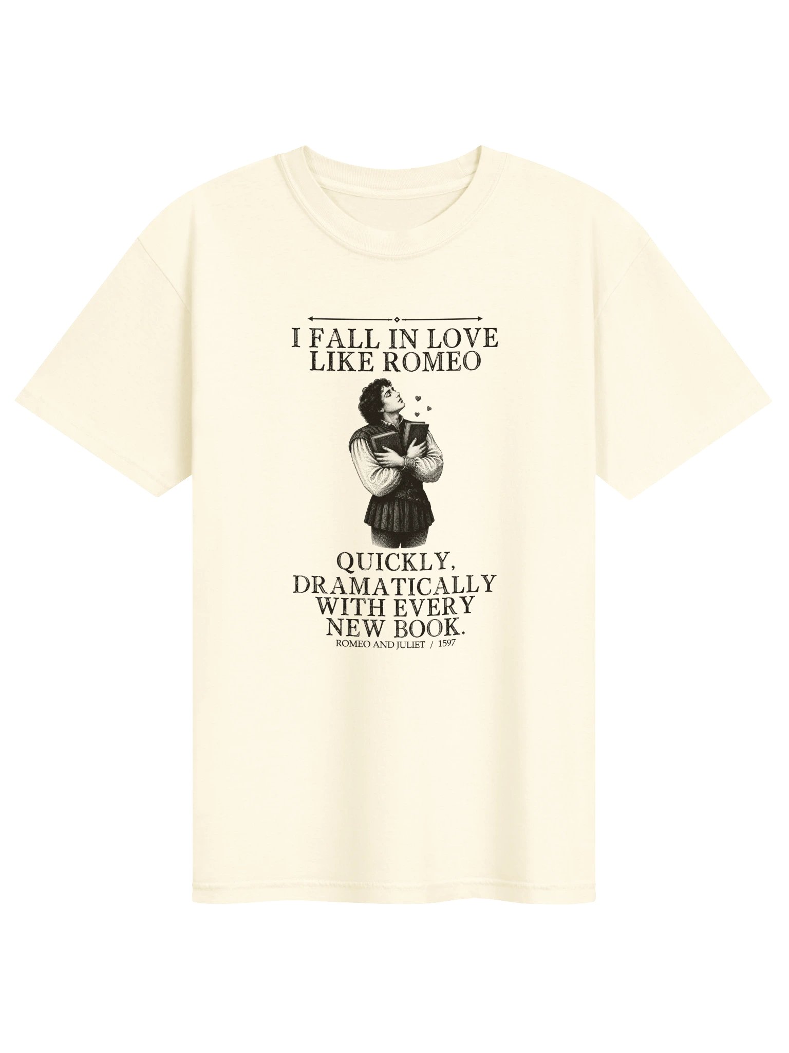 Love Every Book -- Romeo and Juliet Tee (Light) product image (1)