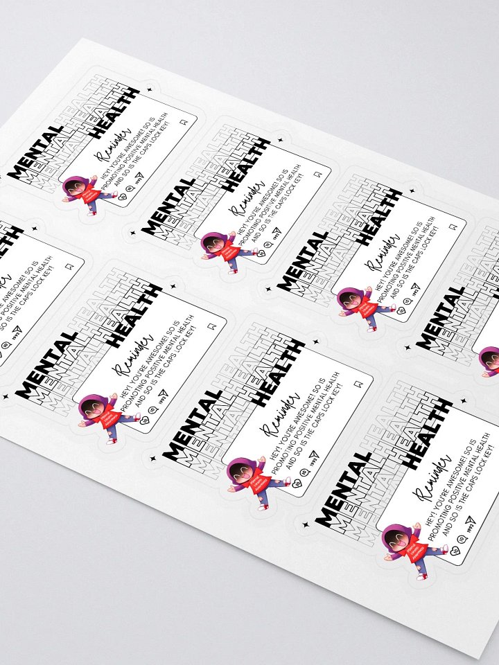 Mental Health Awareness Sticker Sheet product image (2)