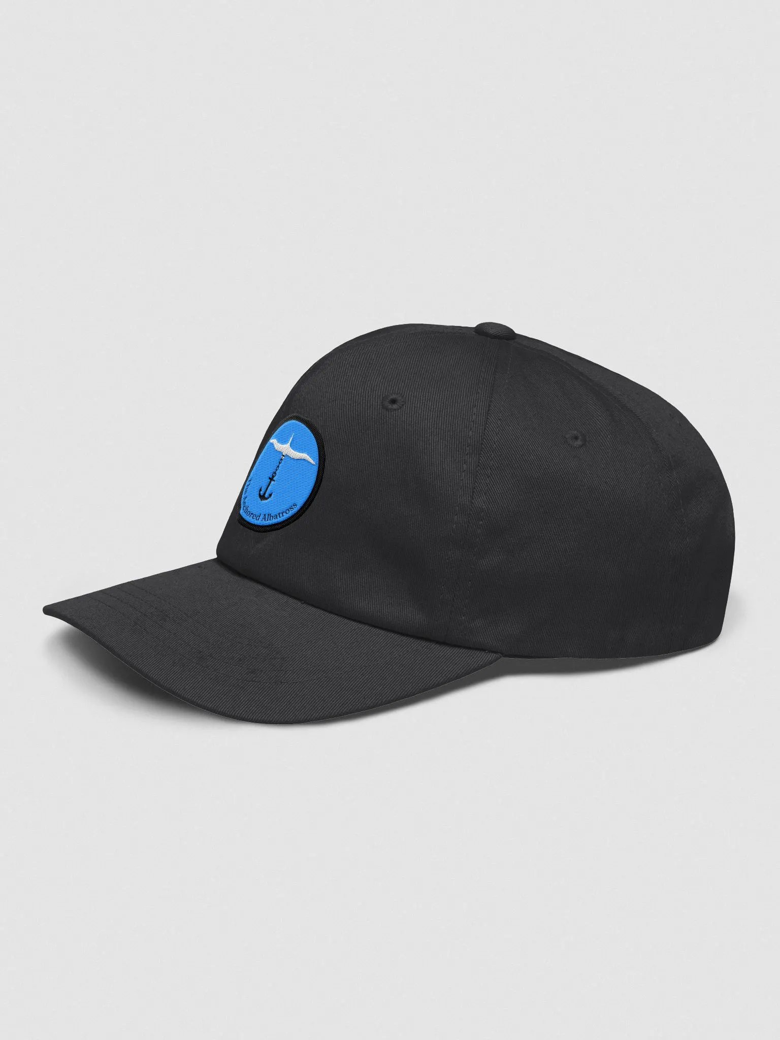 Anchored Albatross Embroidered Dad Hat product image (3)