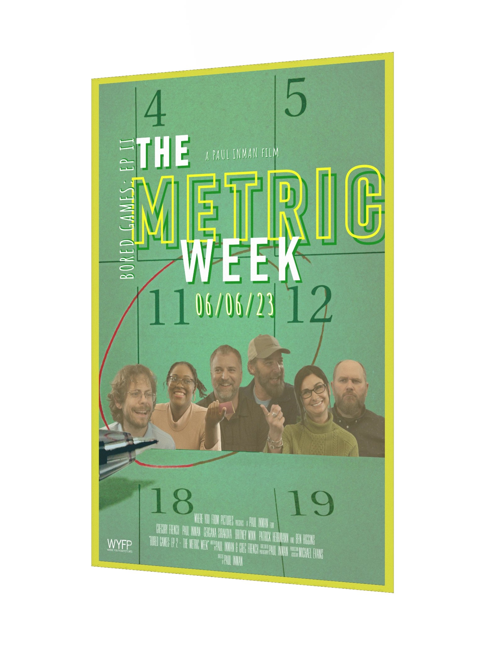 Bored Games: The Metric Week - Official Poster product image (4)
