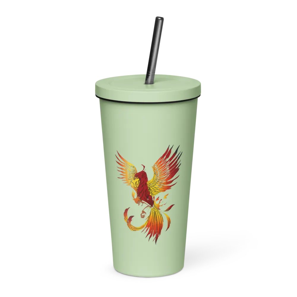 BurningPho3nix Straw Mug product image (3)