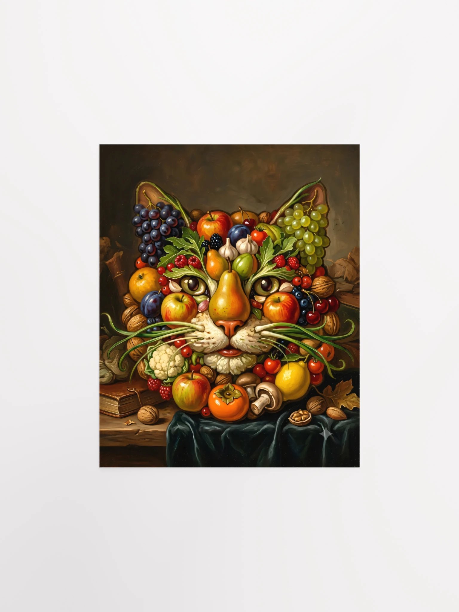 Fruit Portrait Cat Poster product image (25)