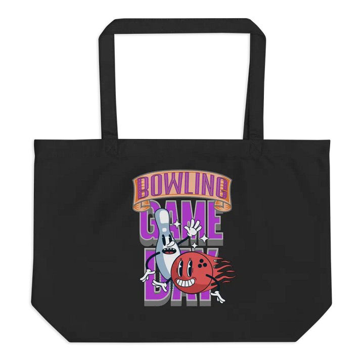 Game Day Bowling Flaming Fun Tote Bag product image (1)