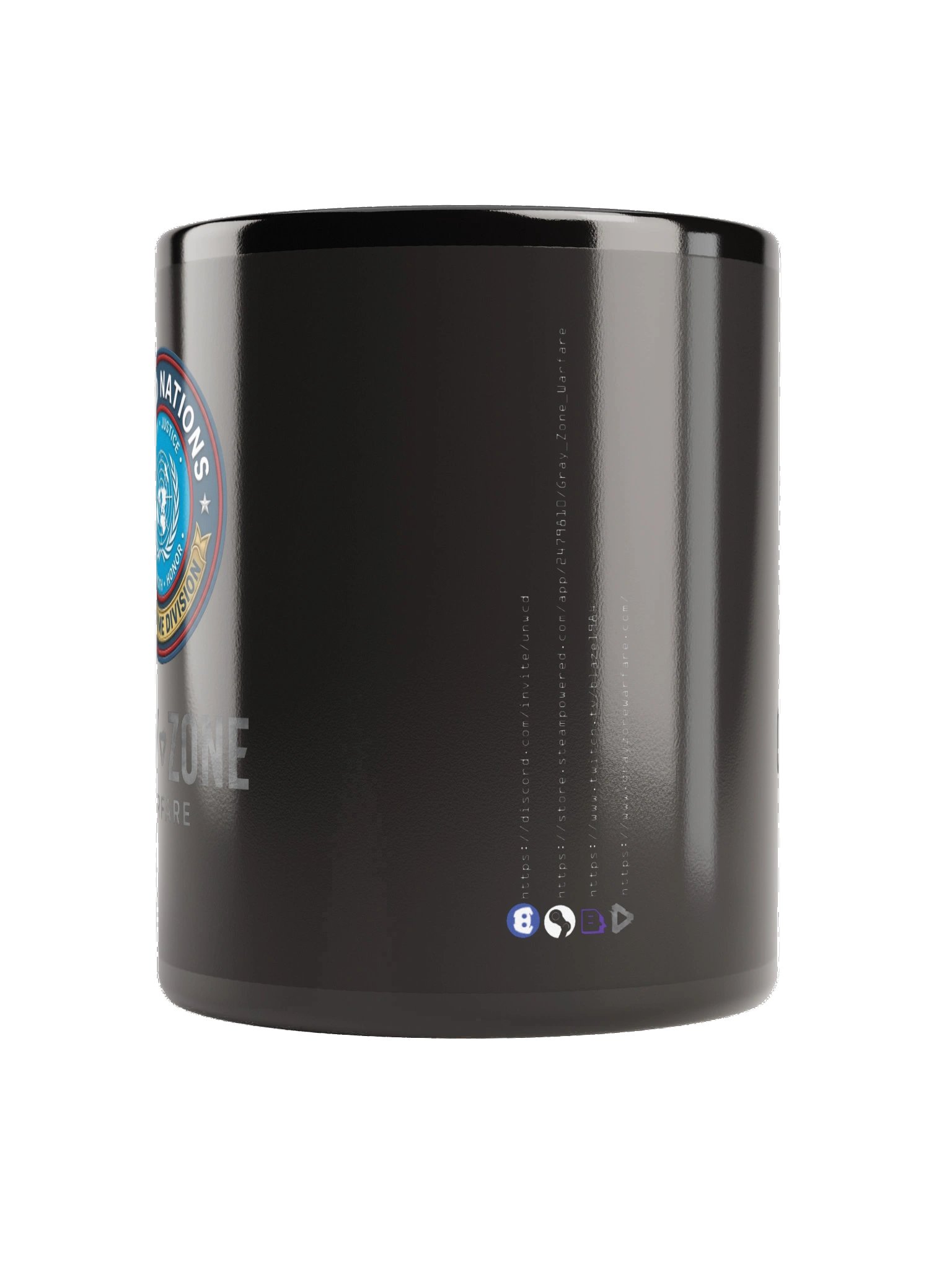 UNWCD/MSS Black Mug - Smoke GZW product image (2)