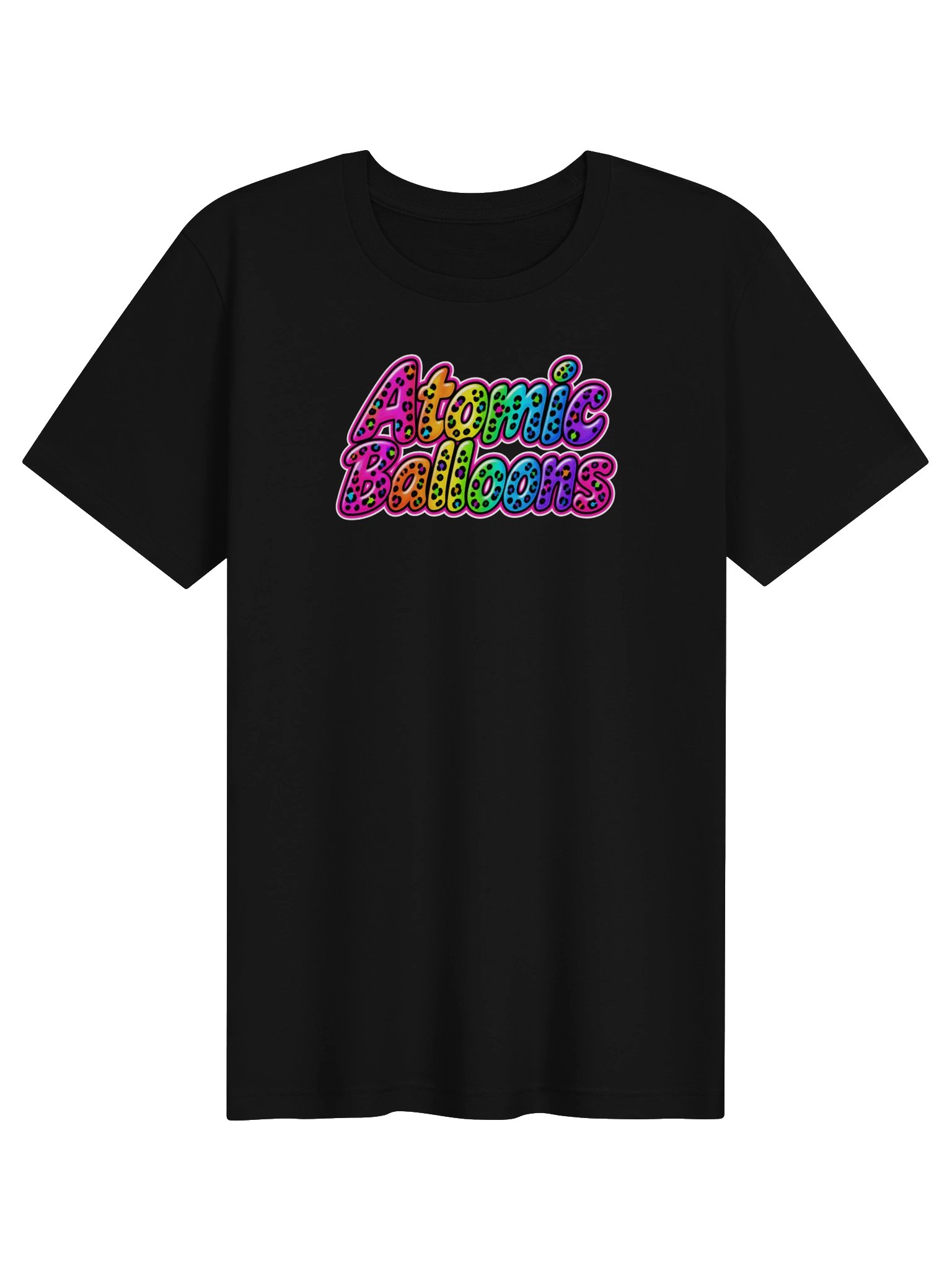 Atomic Balloons Neon Notebook T-Shirt product image (1)