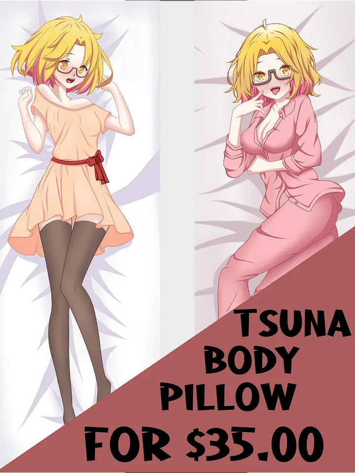 Tsuna body pillow case product image (1)