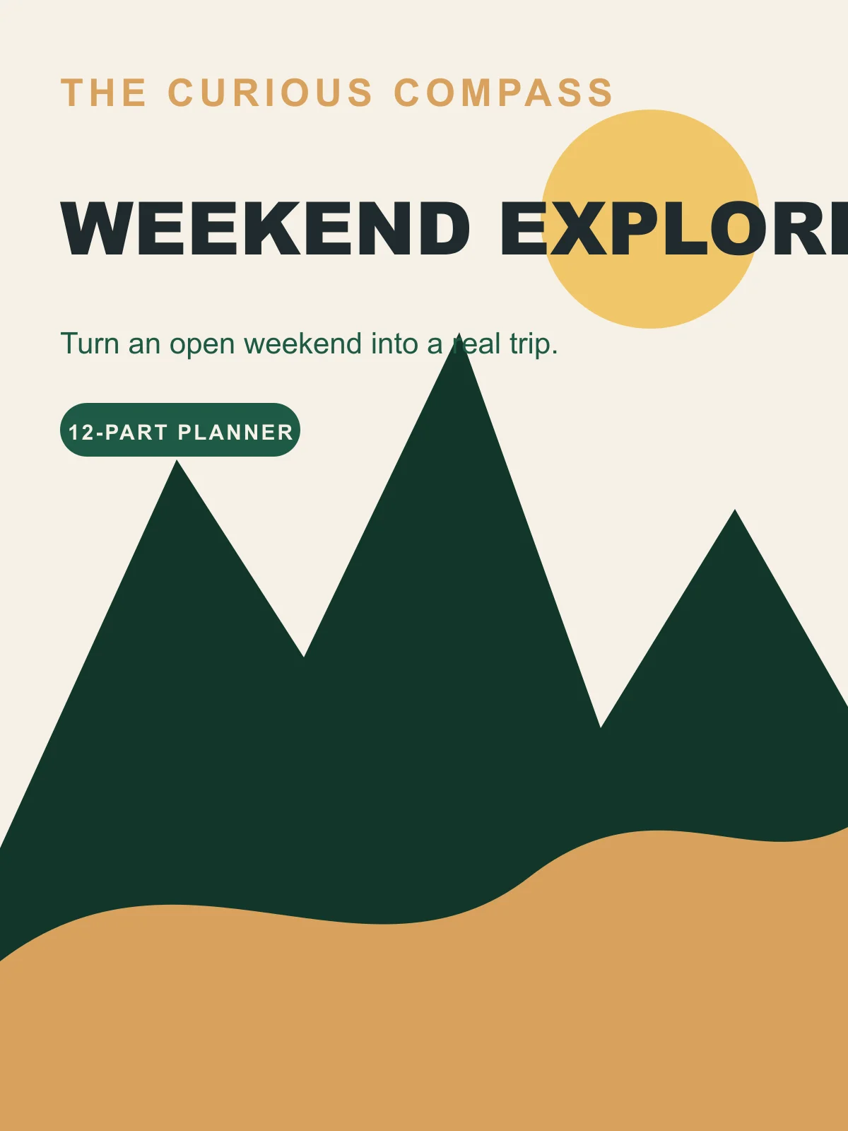 Weekend Explorer Planner product image (1)