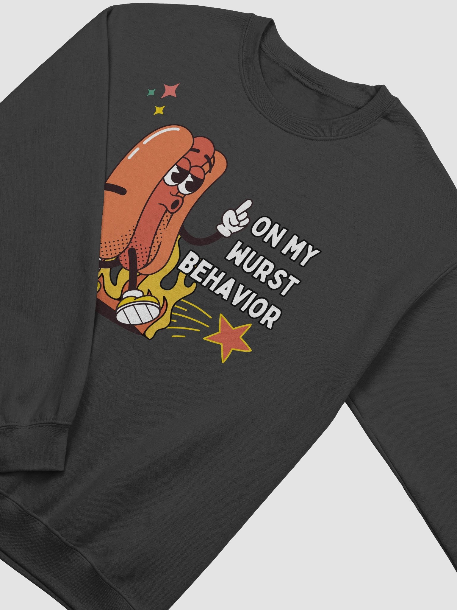 On my wurst behavior Crewneck product image (3)