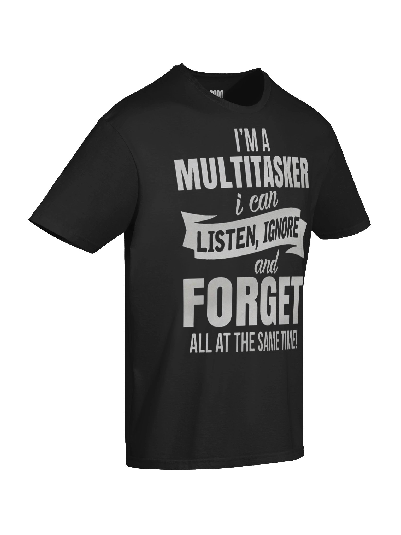 Multitasker black t shirt Unisex T-Shirt product image (130)