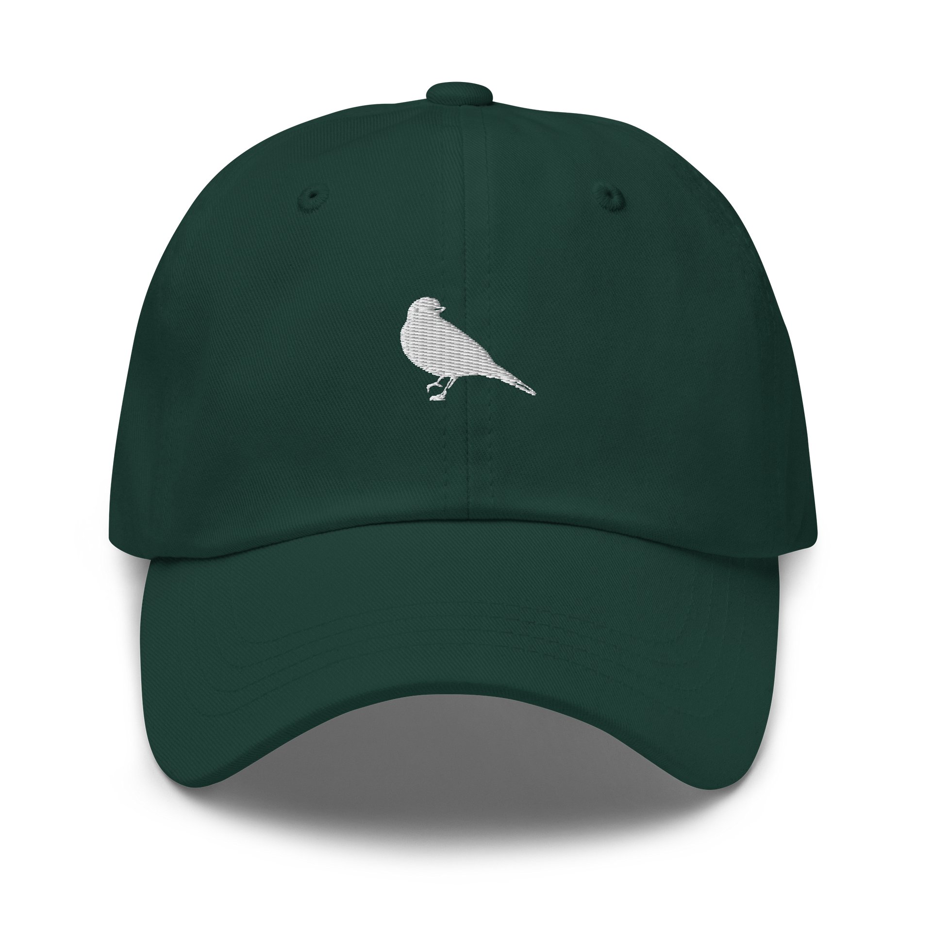 Pixelated Nightingale Silhouette Dad Hat product image (1)