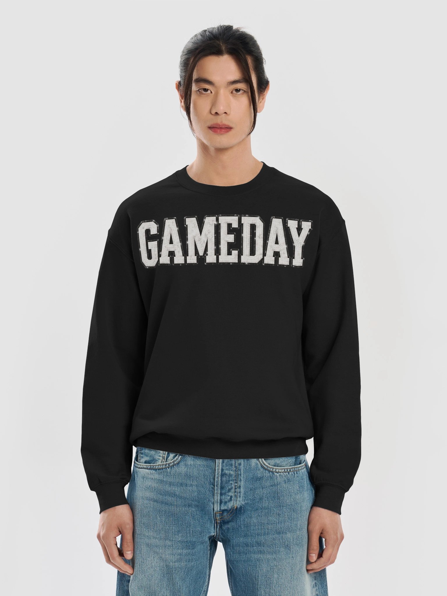 Faux Sequin Gameday Sweatshirt product image (50)