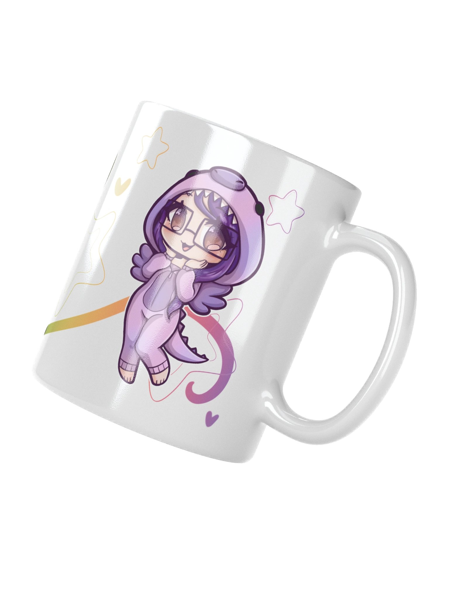 Tux2, MissieB12, and Mama_MJ Onesies! Collab Mug White product image (7)
