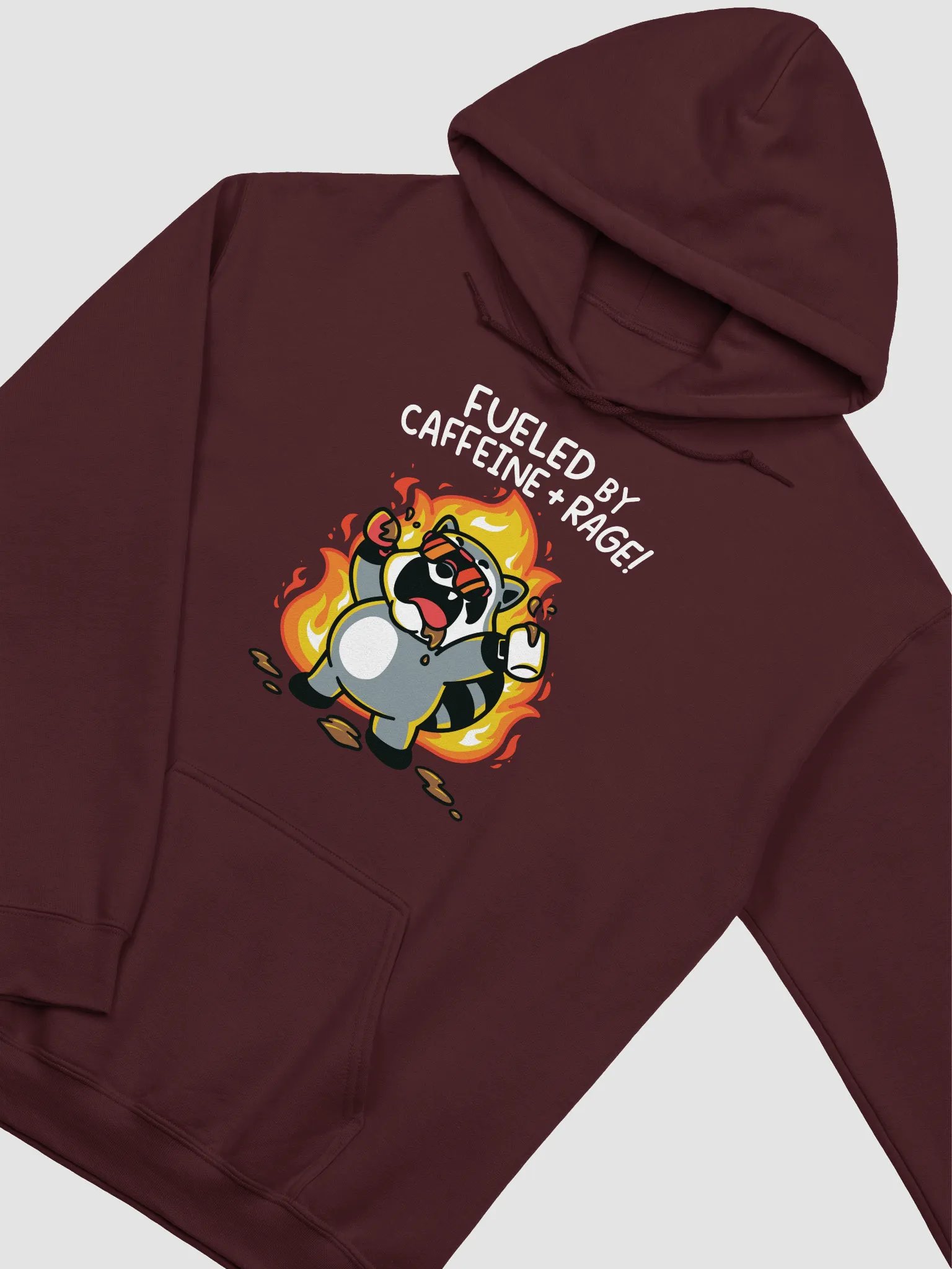 Caffeine & Rage Hoodie (Members Only) product image (3)
