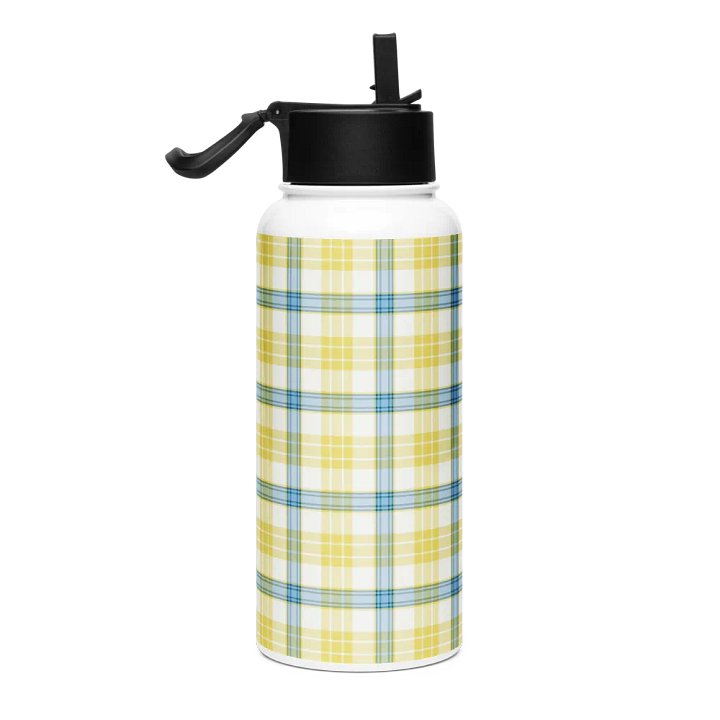 McGrath Tartan Water Bottle product image (1)