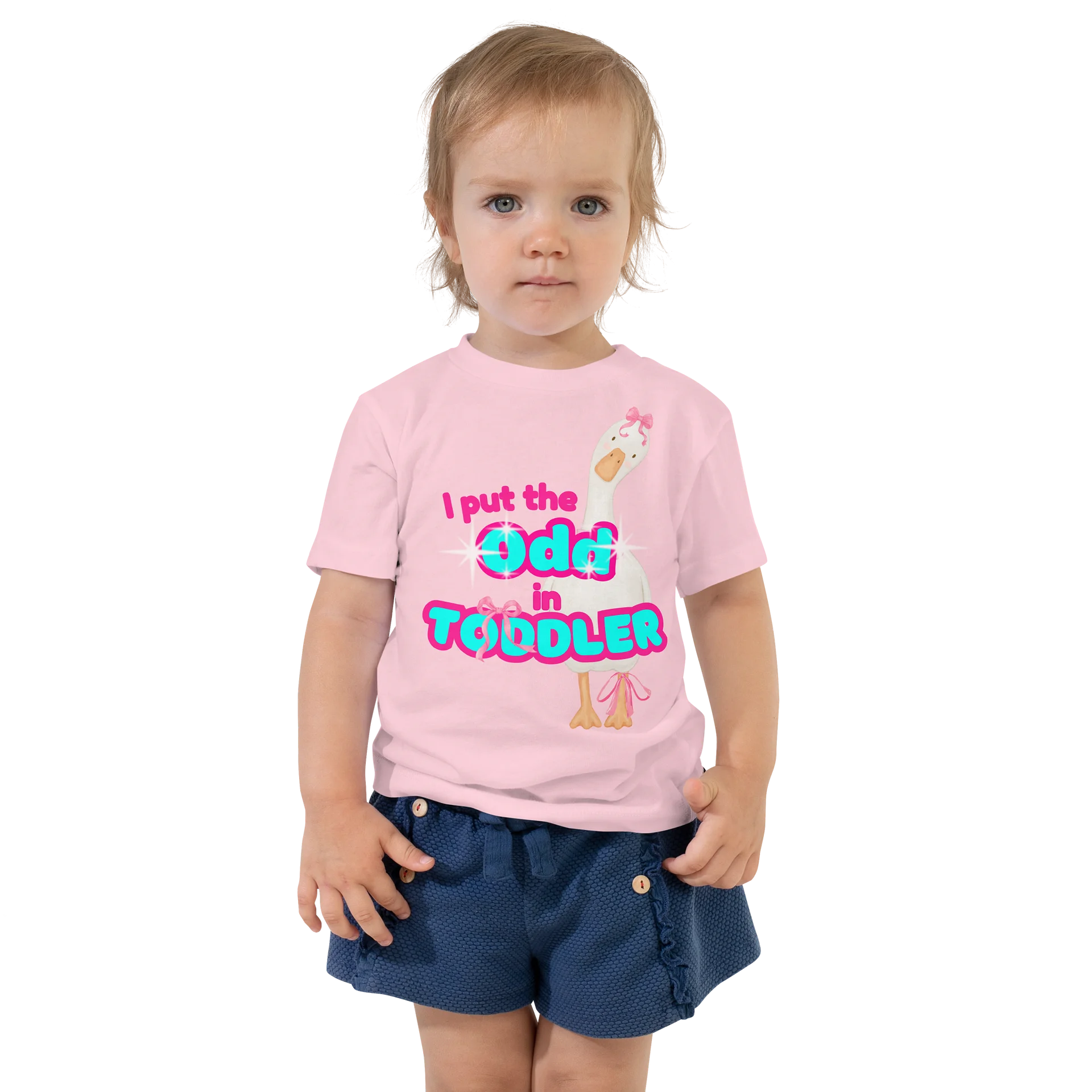 I put the Odd in Toddler🩷Super Soft🪽T-shirt🩷 product image (2)