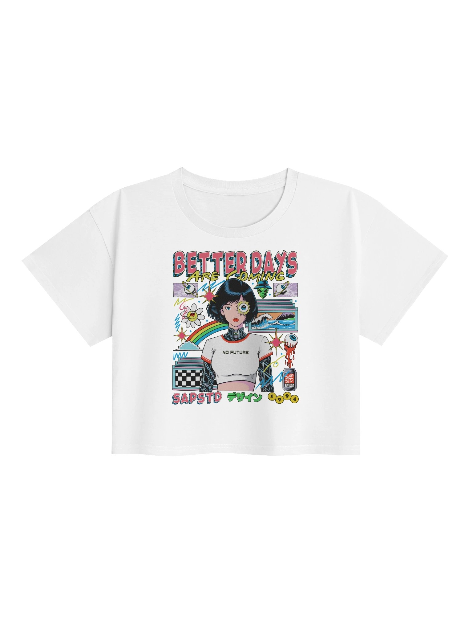 Better Days Are Coming Crop Tee product image (7)