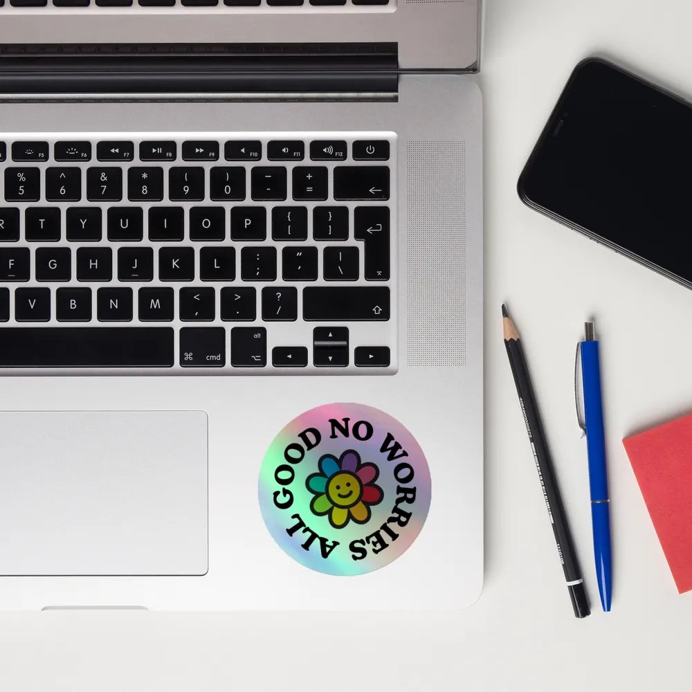 All Good Circle Sticker product image (12)