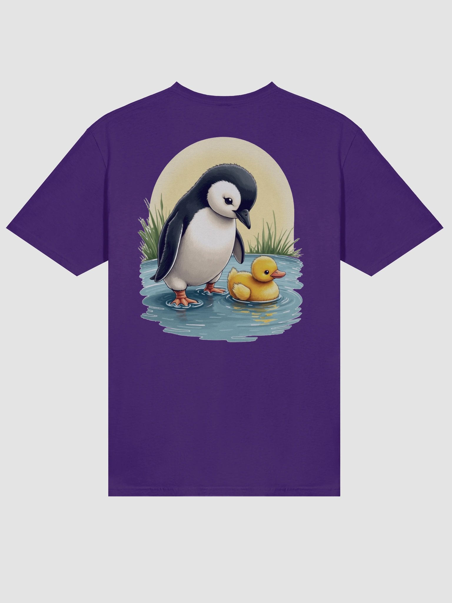 Penguin and Duckling Friendship T-Shirt product image (28)