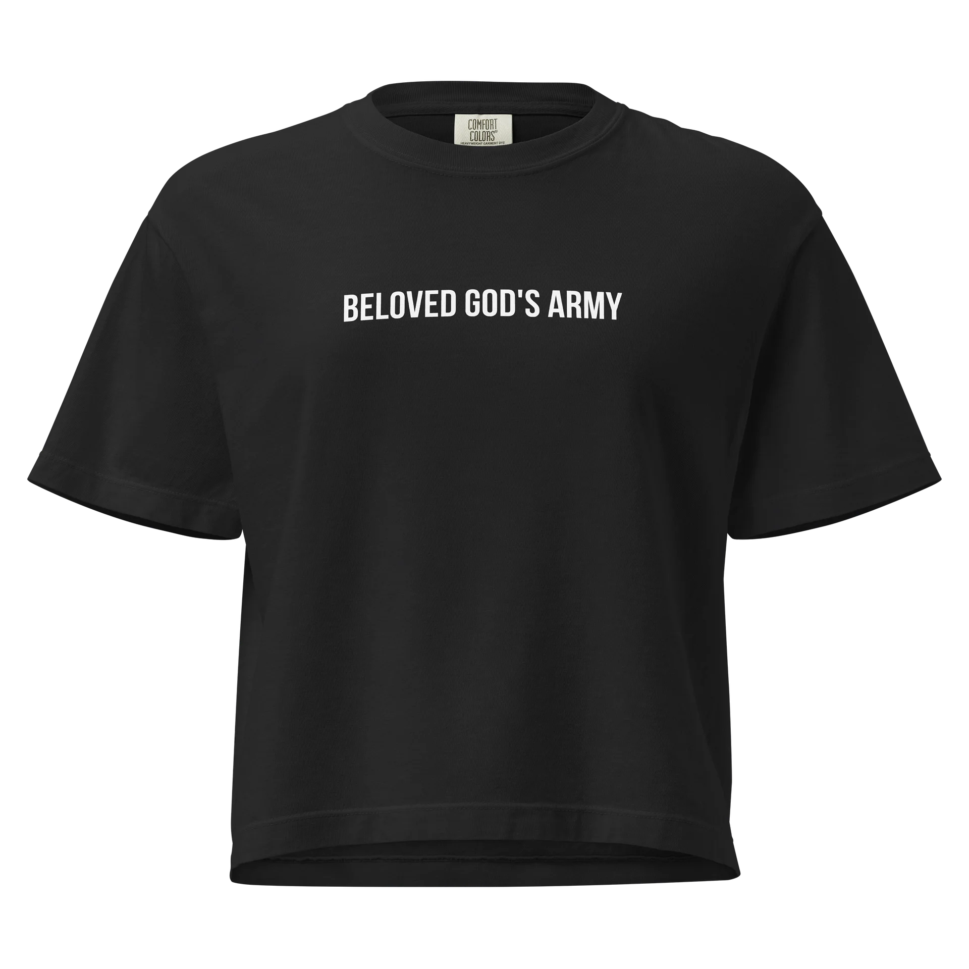 Beloved God’s Army Women’s Boxy Tee product image (2)
