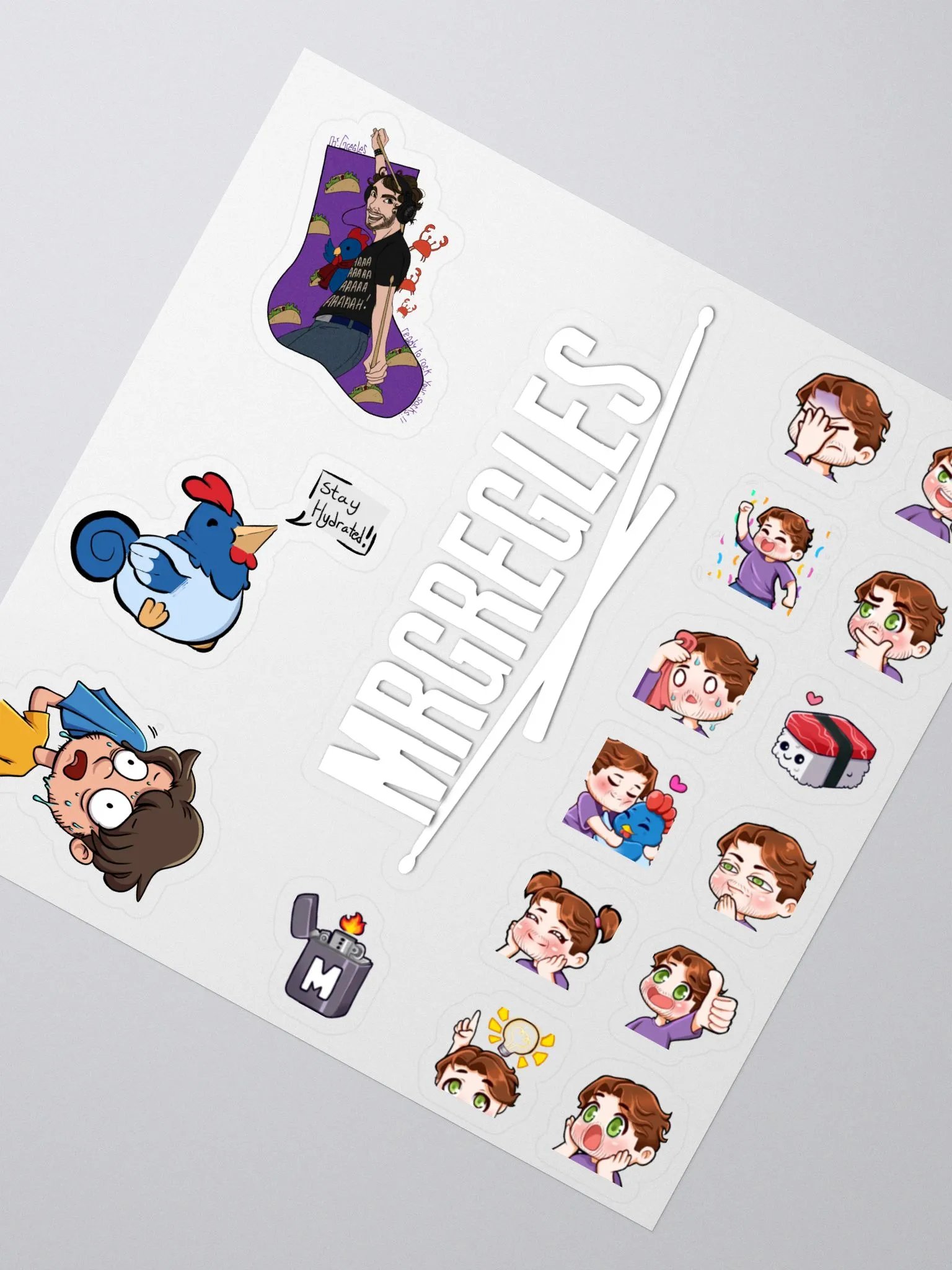 Mrgregles Emote Sticker Pack product image (2)